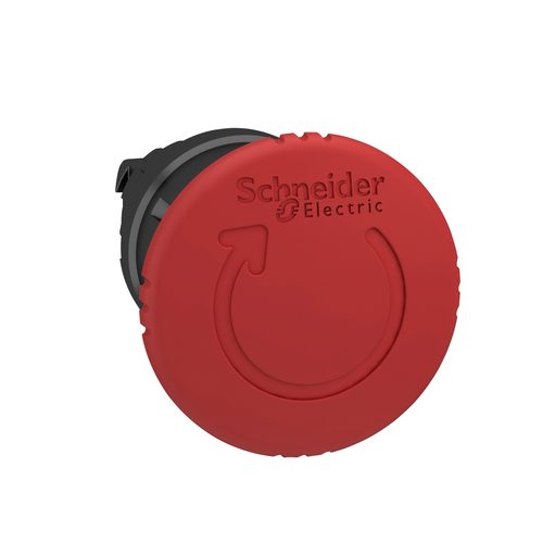 Emergency stop push button head Harmony ZB4BS8447, twist release - Harvesso